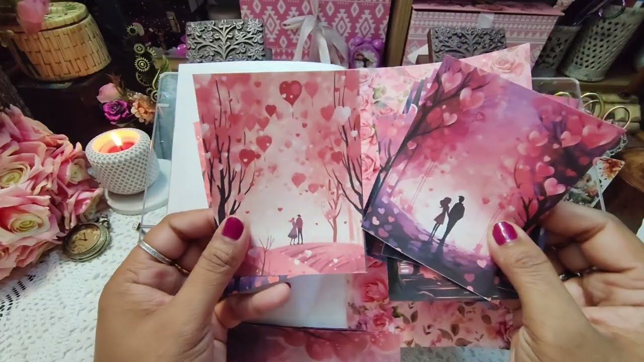 🎀 Bittersweet Valentine: Collage Journaling with Deco Paper & Vintage Quotes