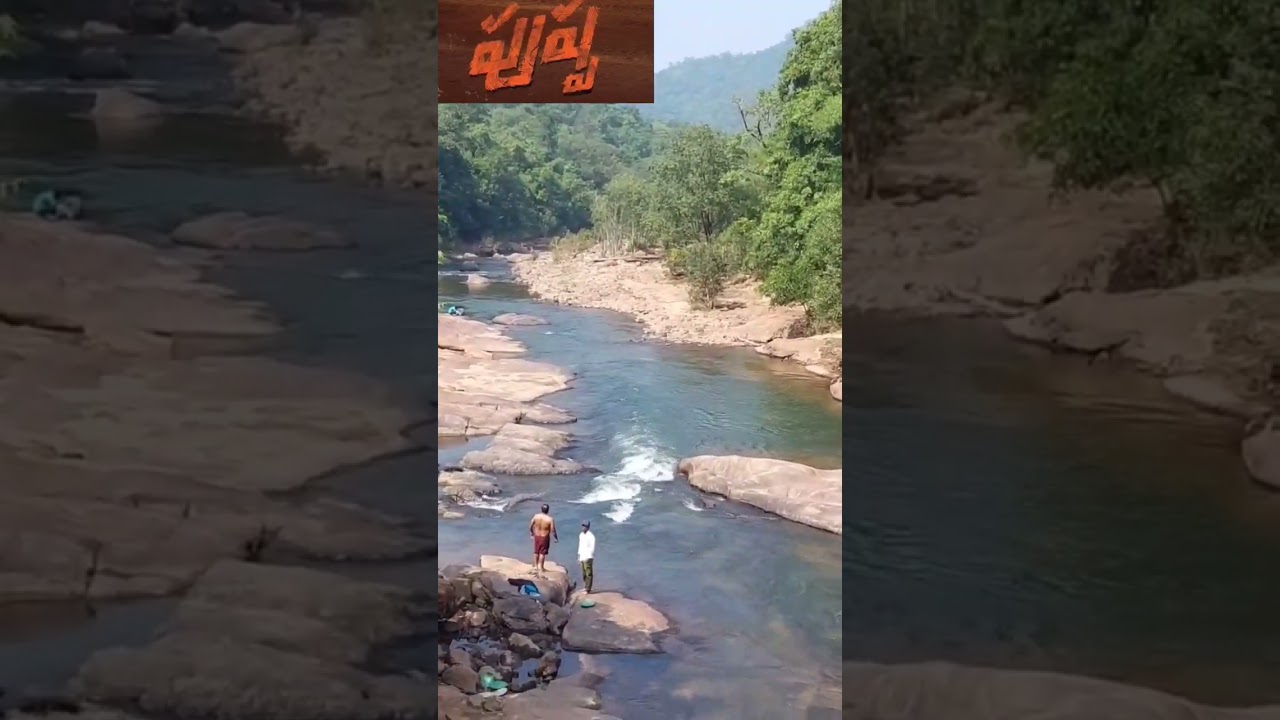 Pushpa movie shooting spots in Maredumilli