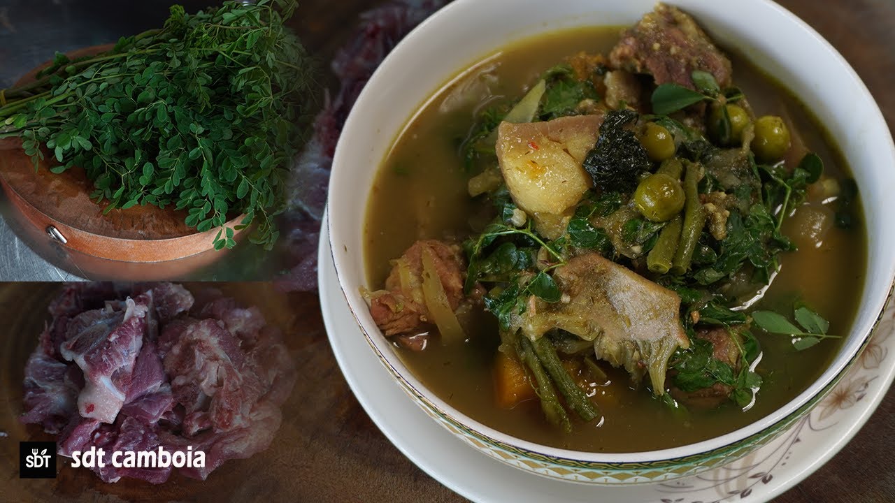 សម្លរតជំនាន់ អ្នកណាក៏ធ្លាប់ញាំដែរ | How to Make SamlorKorko | Traditional Cambodian Vegetable Soup