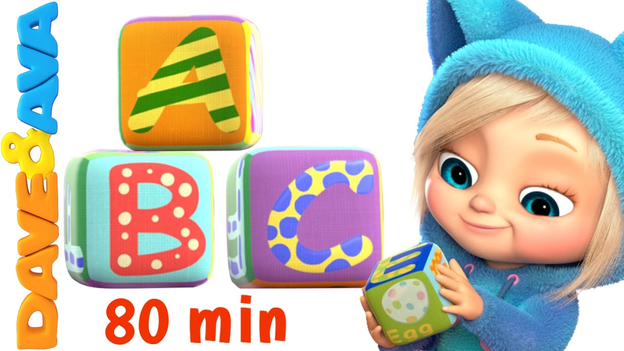 ABC Song Nursery Rhymes Collection | British Zed Version | YouTube Nursery Rhymes from Dave and Ava