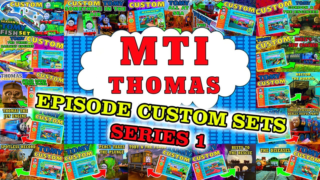 The Complete MTI Thomas Episode Custom Sets: Series 1