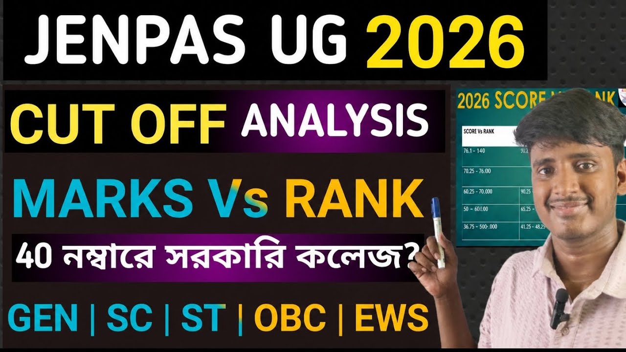 JENPAS UG Cut Off 2026 | JENPAS UG 2026 Cut Off Marks | JENPAS UG Result Date 2026|JENPAS UG 2026