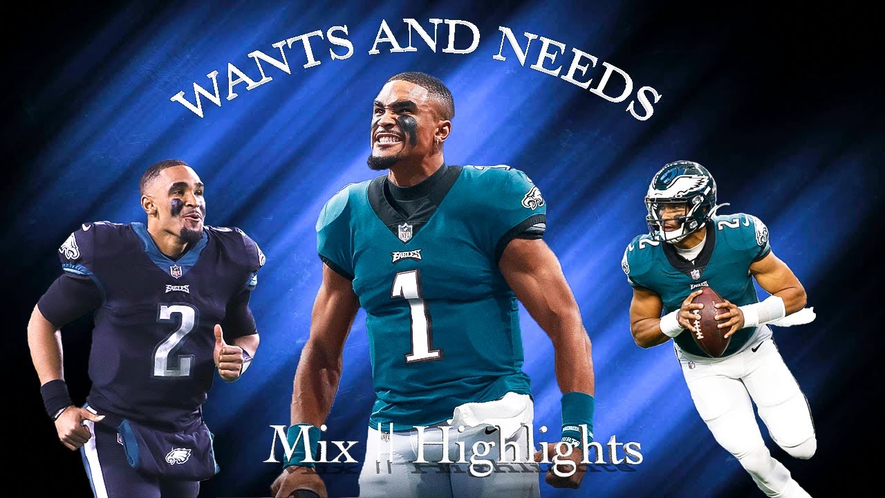 JALEN HURTS || WANTS AND NEEDS || HIGHLIGHTS MIX