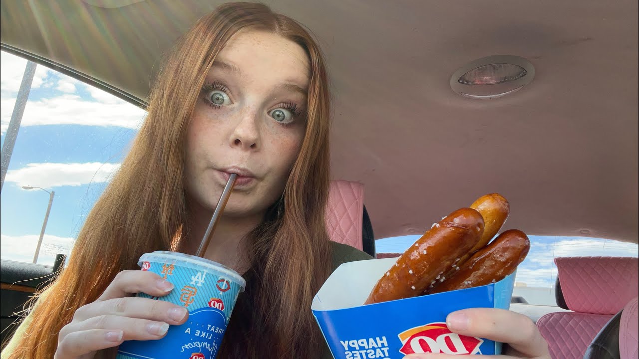 DAIRY QUEEN MUKBANG *come eat & chat with me ♡
