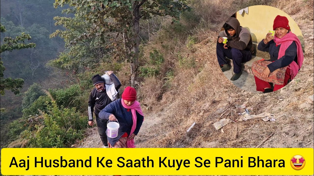 Aaj Husband Ke Saath #Kuye Se Pani Bhara 🤩 | Vlog 240 | We Rawat Family