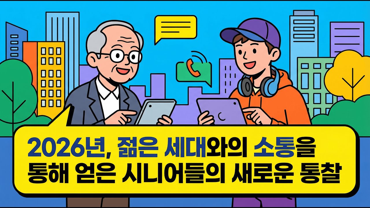 젊은 세대가 시니어들에게 주는 놀라운 통찰