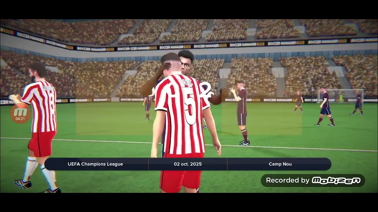 Je joue à soccer manager