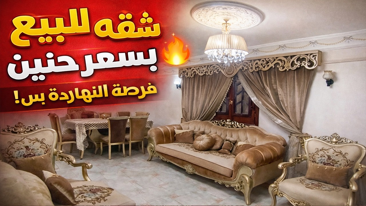 شقة للبيع كاملة المرافق بسعر لقطة في موقع حيوي قريب من جميع الخدمات - كود 232