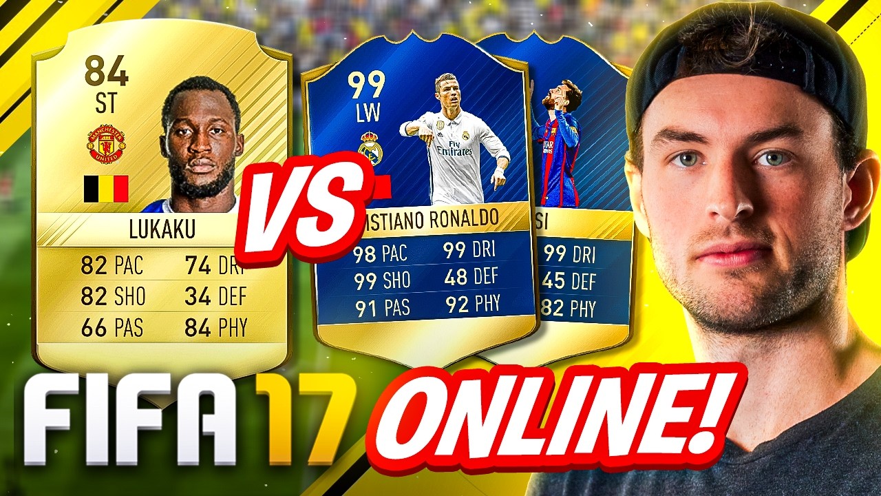 FIFA 17 ОНЛАЙН ГЕЙМПЛЕЙ против TOTS Роналду 99 и Месси 99!