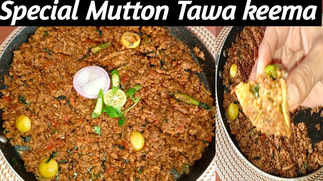 Tawa Keema Recipe | Street Style Tawa Keema | Rukhi Cooking Style