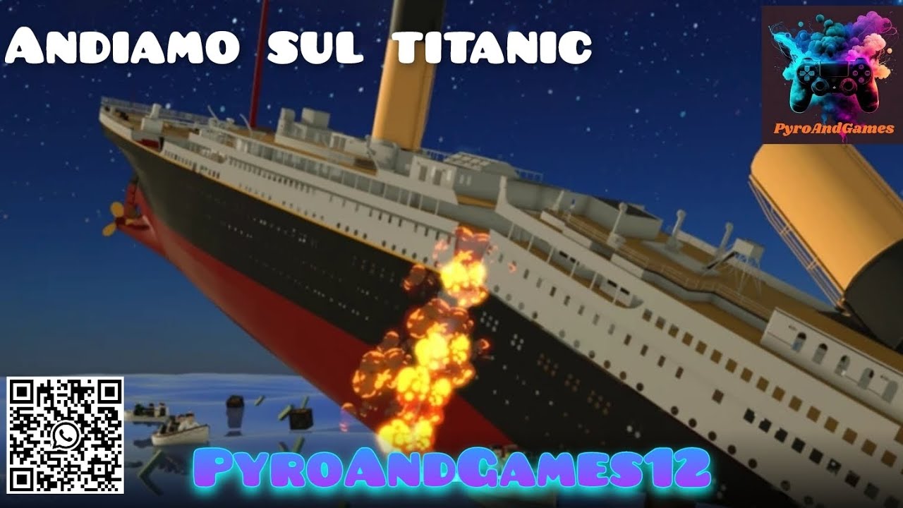 SIAMO SALITI SUL TITANIC PER LA PRIMA VOLTA SU ROBLOX 