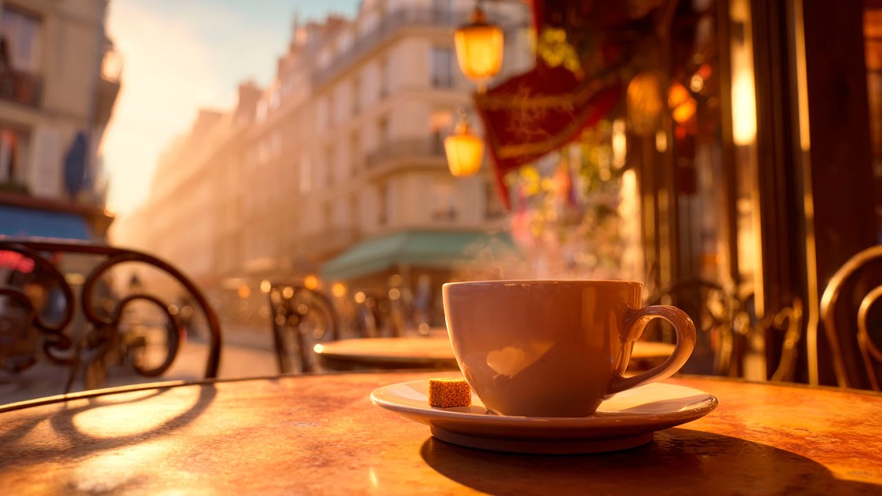 Paris Friday Morning Jazz 🥐 Corner Café Glow To Carry You Into The Weekend