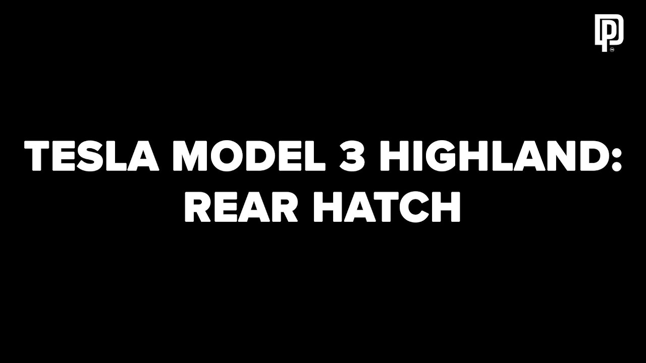 Tesla Model 3/Y - Rear Hatch PPF Installation