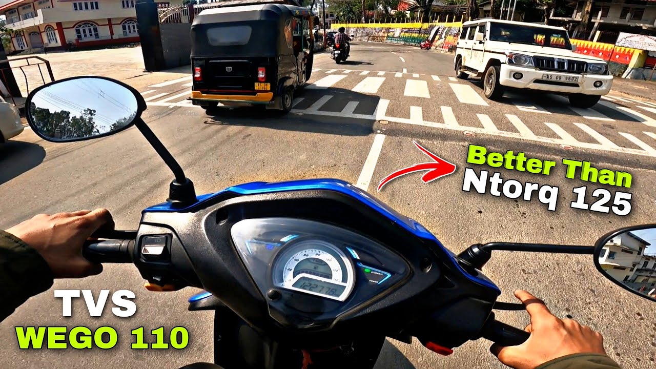 2023 TVS Wego 110 Better Than TVS Ntorq 125