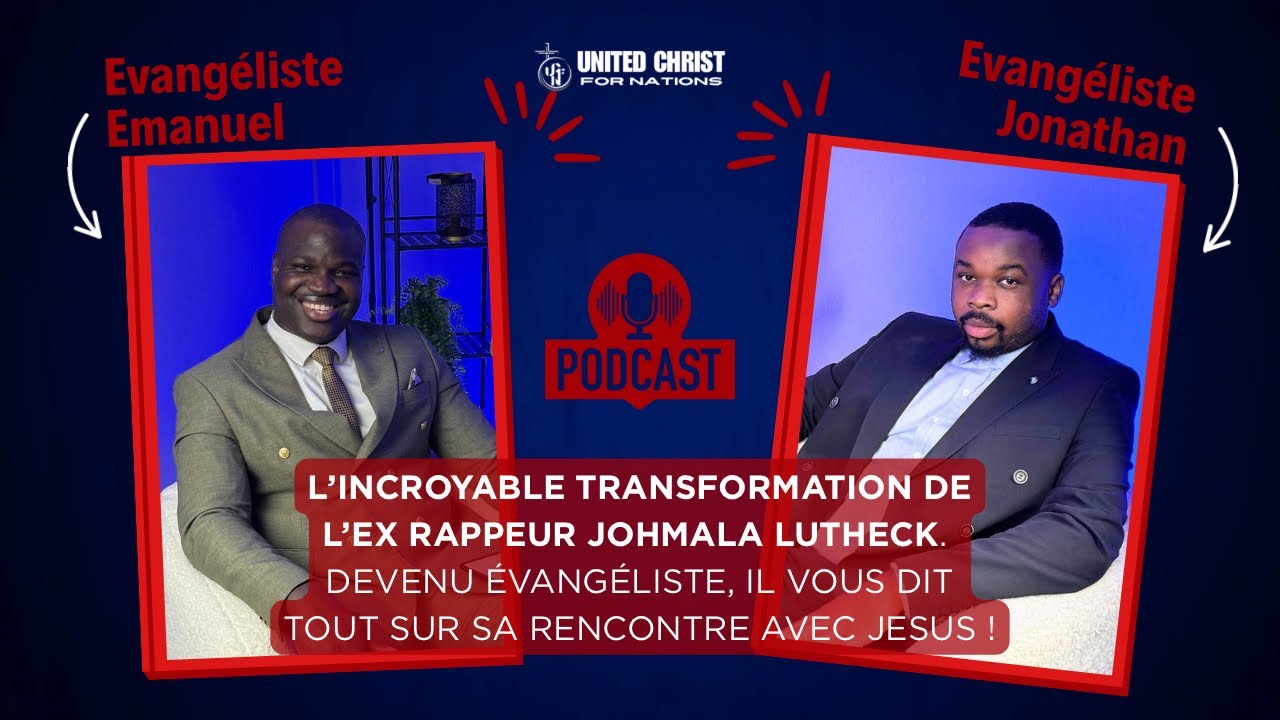 L’ex rappeur Johmala Lutheck devenu évangéliste, il vous dit tout sur sa rencontre avec Jesus ! 🎤✨✝️