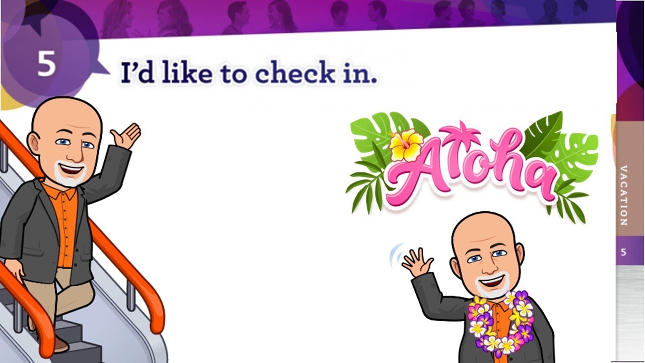 Speak Now 03   Lesson 05   I'd Like to Check In