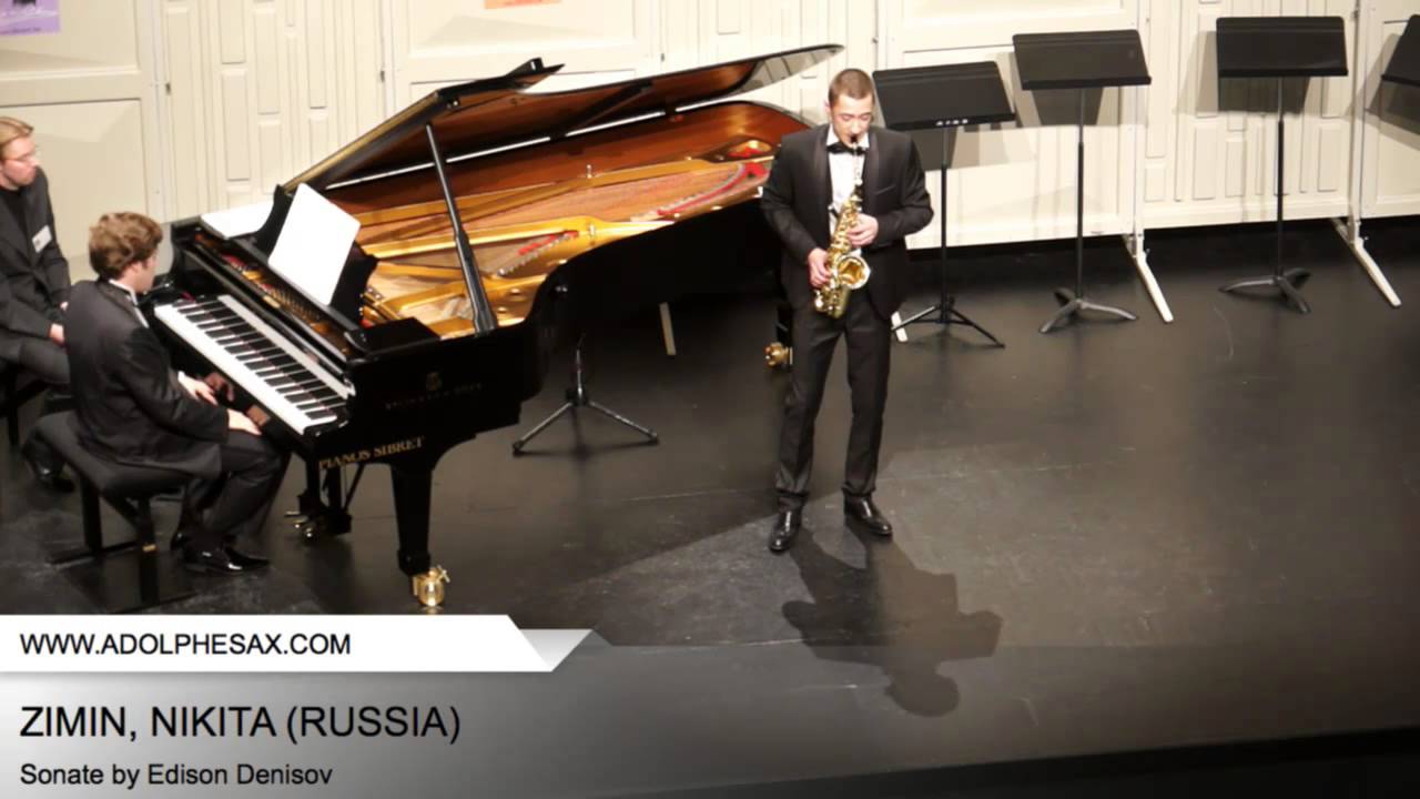 Dinant 2014 - Zimin, Nikita - Sonate by Edison Denisov
