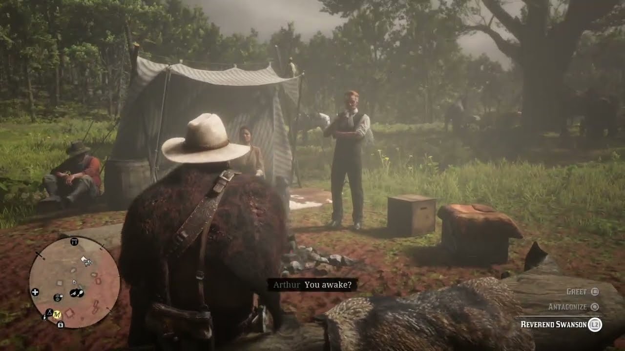 Red Dead Redemption 2 Dutch n Hosea talk