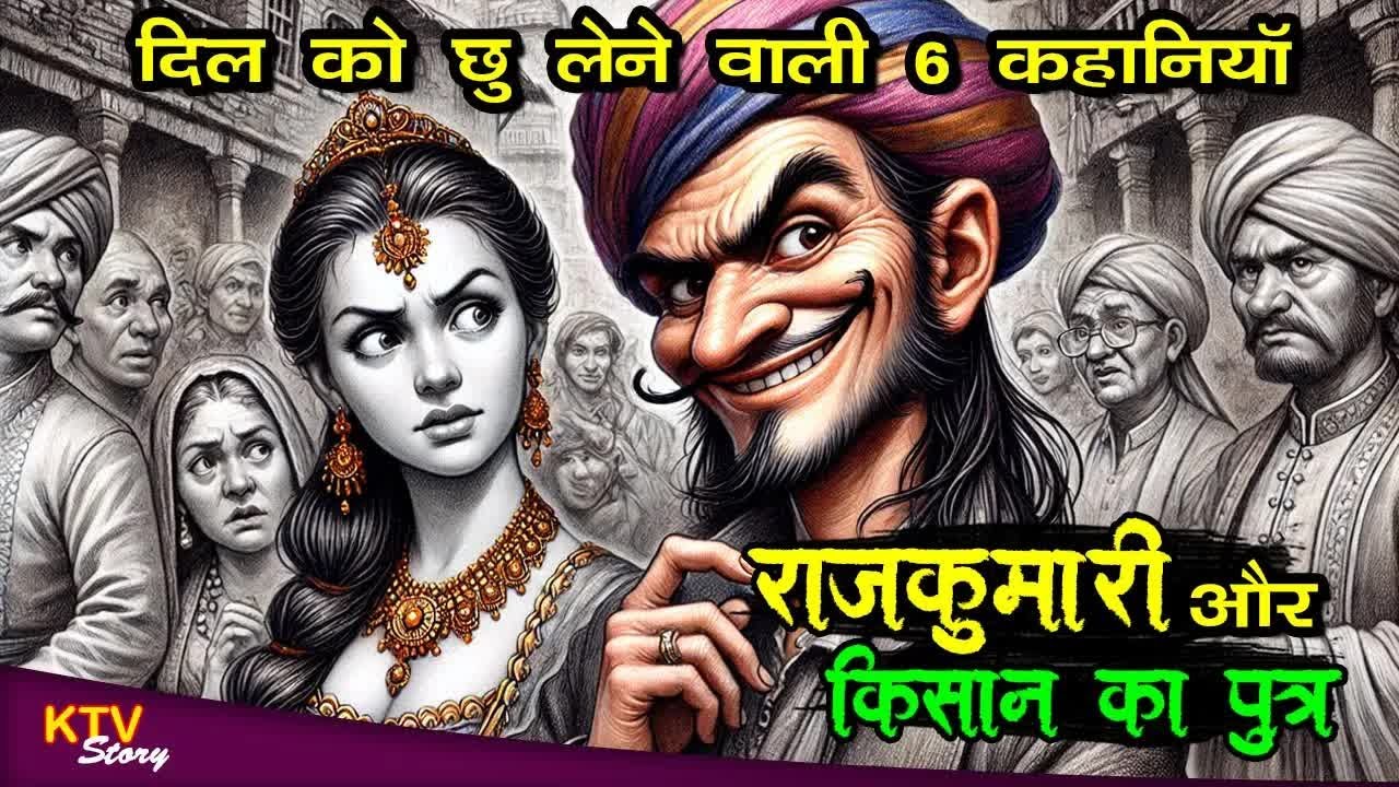 KTV569 राजकुमारी और किसान का पुत्र, RAJKUMARI AUR KISAN KA PUTRA, NEW MORAL STORY, @KTVSTORY