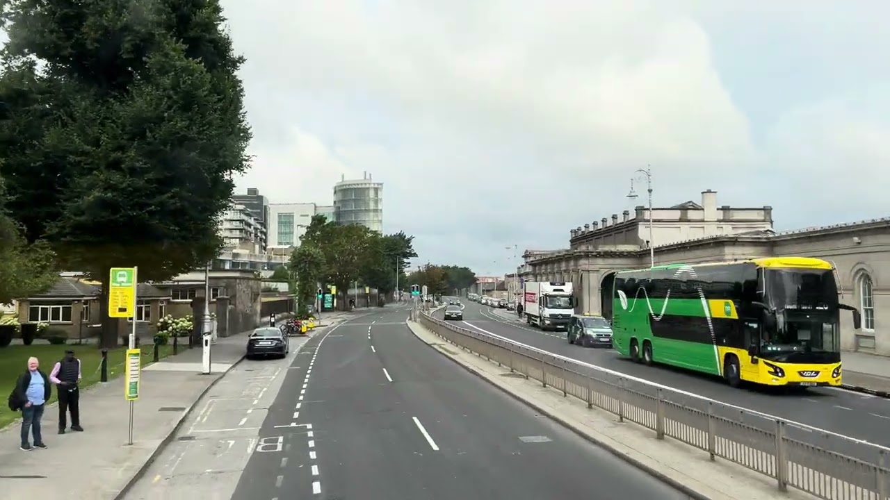 Connolly Station IRELAND: Connolly Station - Edenderry BUS ROUTE 120 / 44 stops/ 1h 36 min / 63 km