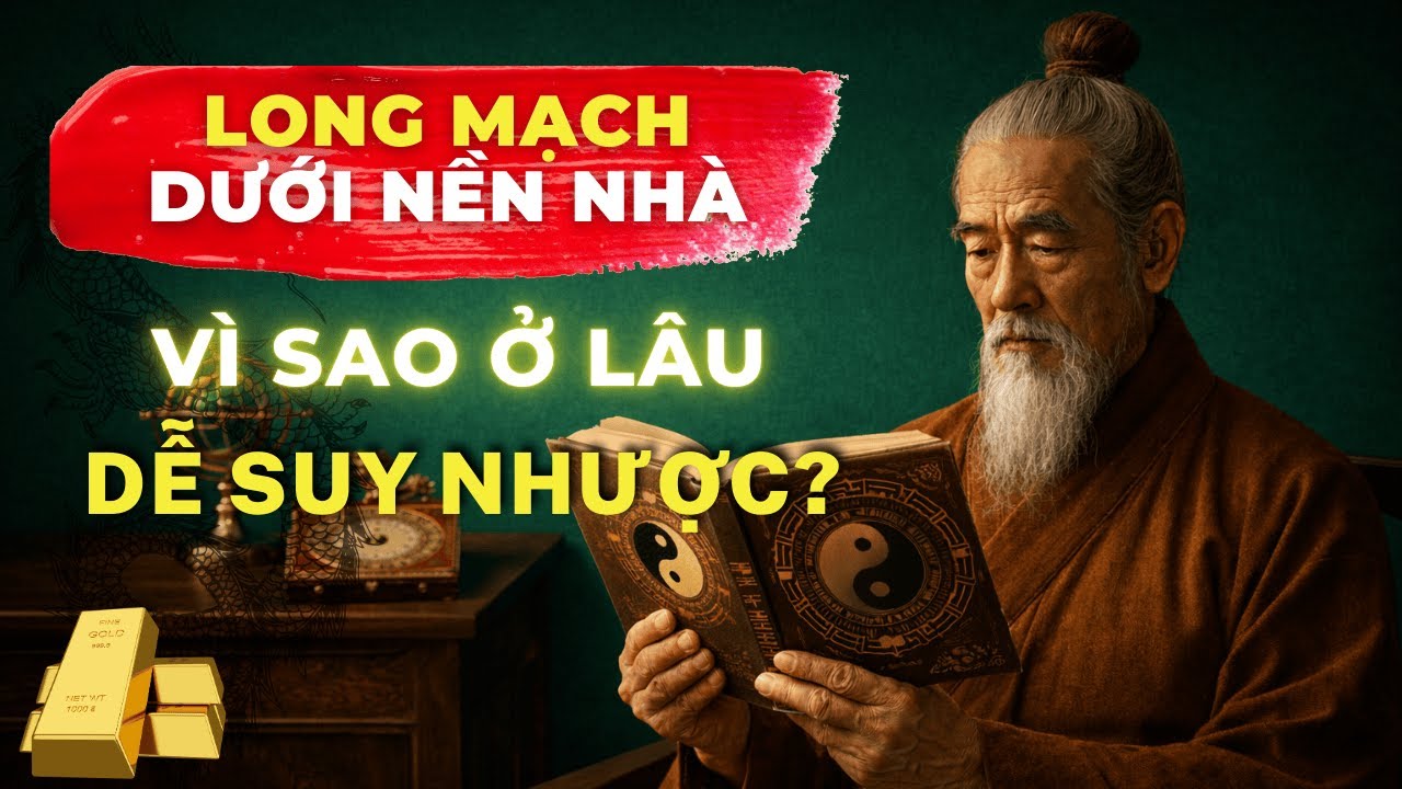 🐉 Long Mạch Dưới Nền Nhà: Vì Sao Ở Lâu Dễ Suy Nhược? | Tài Vận Thức Tỉnh 🕯️