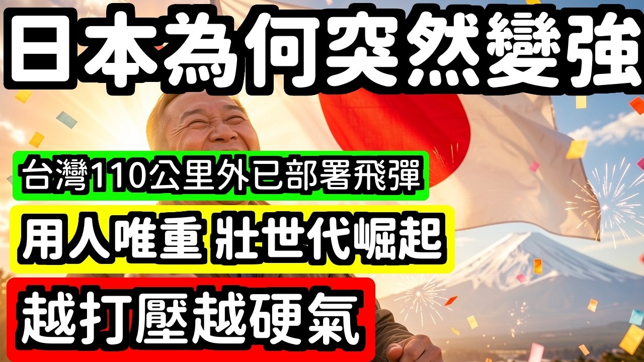 高市早苗帶日本站起來中共掐脖子反被打臉重用中生代才是國家崛起的關鍵 | 馬一峰
