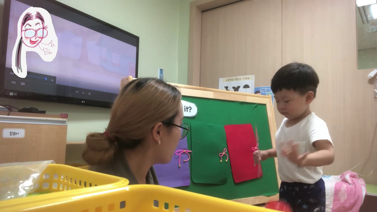 [루리샘] 4세 영어수업 생생한 현장! A four-year-old English class! 유아영어