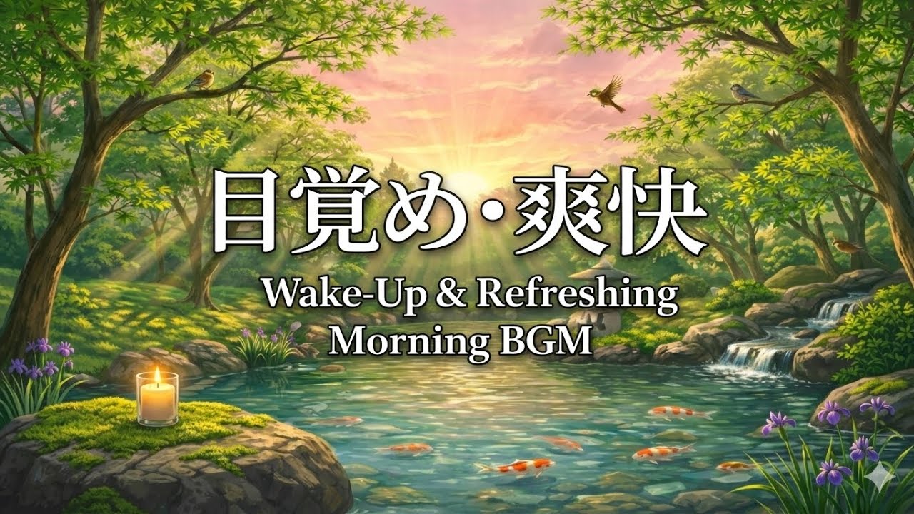 【朝の目覚めに】自律神経を整えるやさしいモーニングヒーリング1時間☘️Gentle Morning Healing Music | 1 Hour 