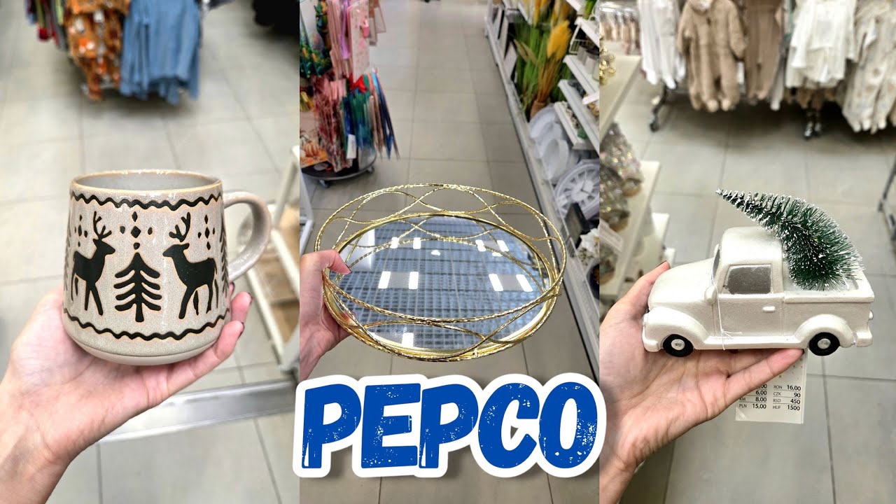 PEPCO 🎄☃️🛍  Coraz więcej dekoracji  świątecznych ❗️ Nowy sweter dla kobiet ❗️