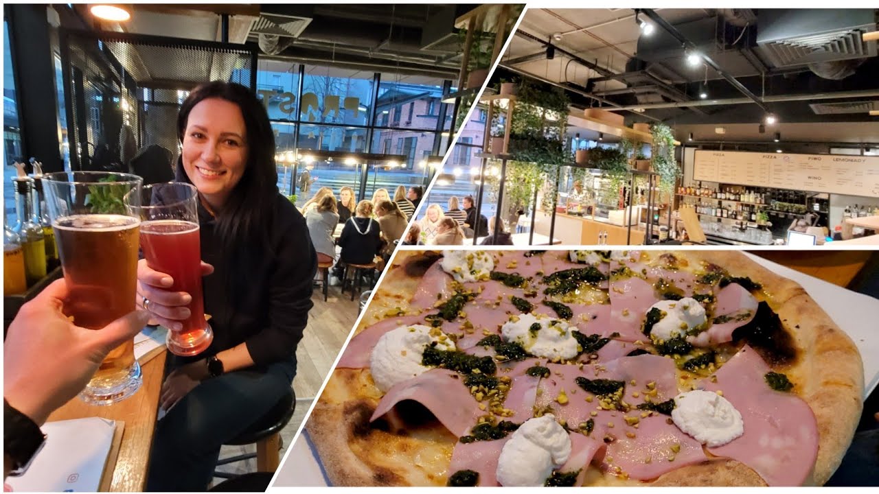 Jemy nową pizzę i pijemy owocowe piwa w PROSTO Sopot pizzeria