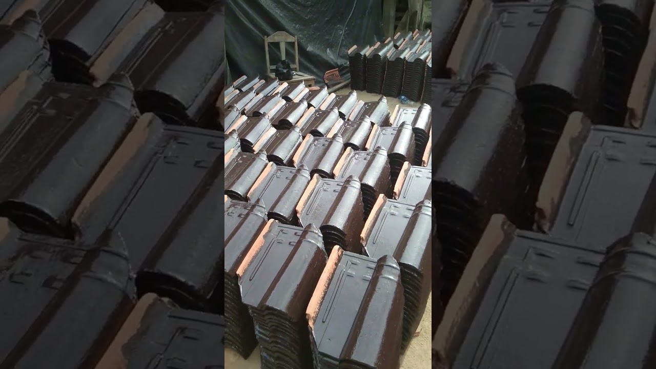spil genteng mantili jumbo cat pernis warna brown , pesanan mas faisal