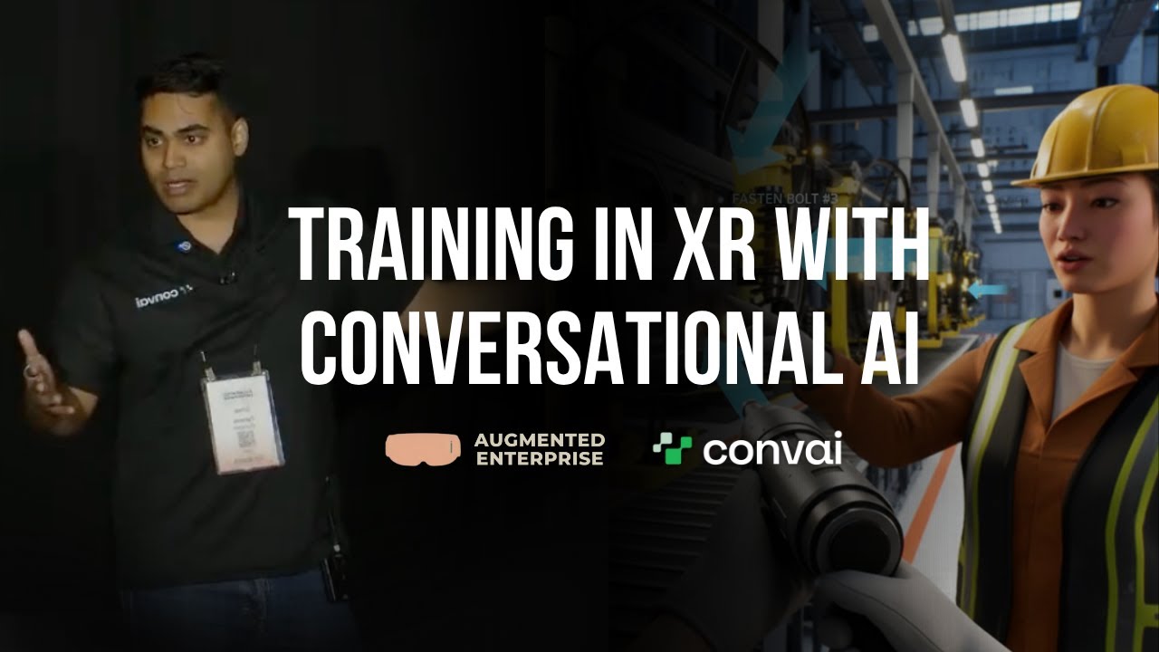 How Conversational AI Augments Soft and Hard Skills Training | Convai at Augmented Enterprise Summit