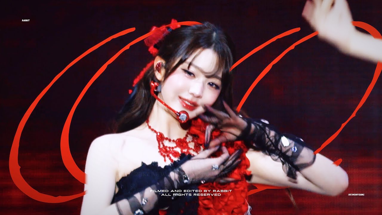 251101 IVE WORLD TOUR IVE WONYOUNG SOLO ‘EIGHT’ 4K FANCAM 아이브 장원영 솔로 무대 직캠 Focus