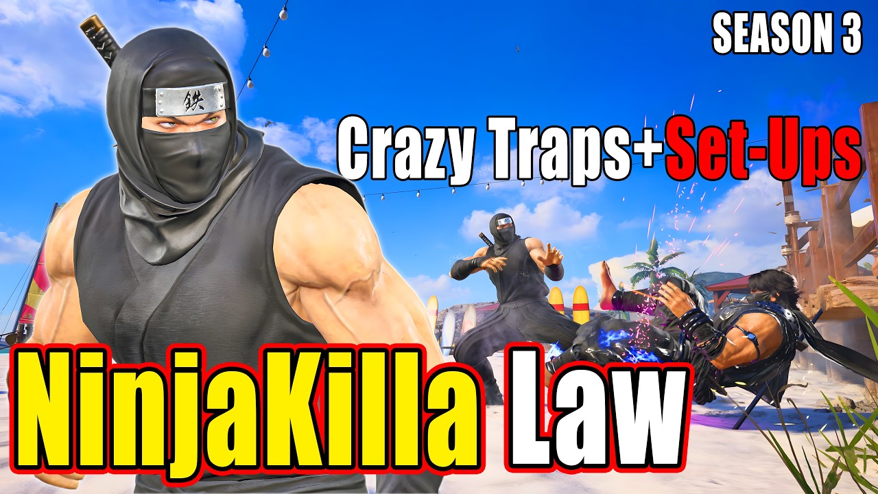Ninjakilla Law Dominates High-Level Ranked Matches | Tekken 8