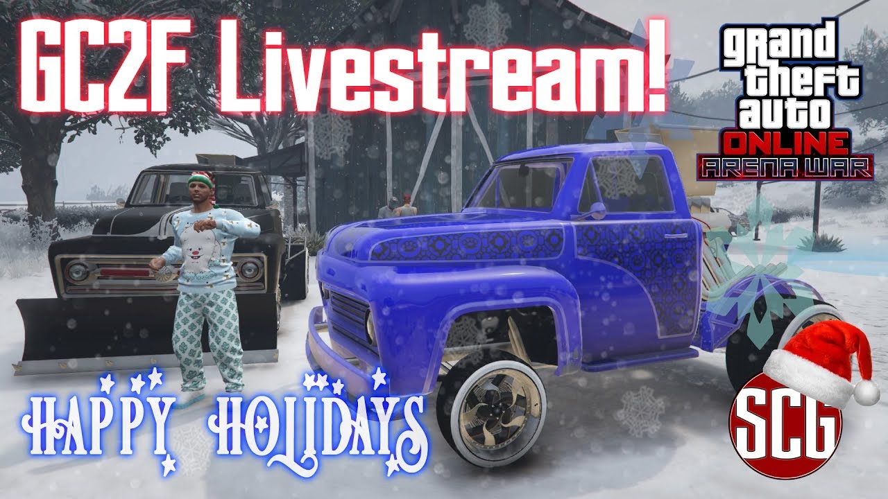 GTA 5 Online - GC2F Lobby! Send Msg 2 Psn: StellaCrew 2 Join, Happy Holidays from StellaCrew Gaming!