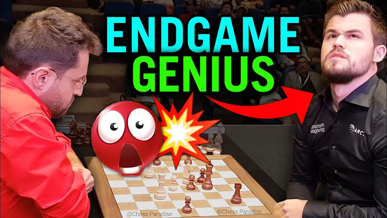 Endgame Genius! 🤓🔥 — That’s Why Magnus's the Best in the World