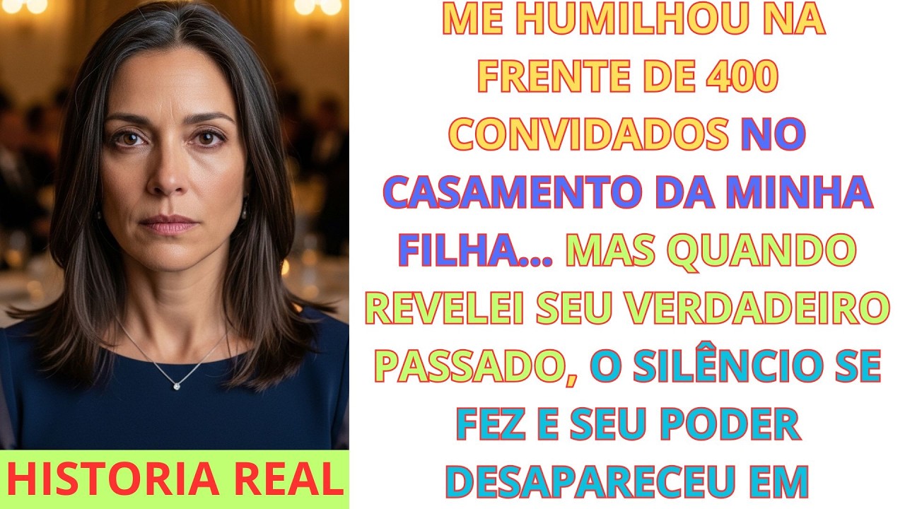 Me Humilló en la Boda de Mi Hija… Pero No Sabía Quién Era Yo