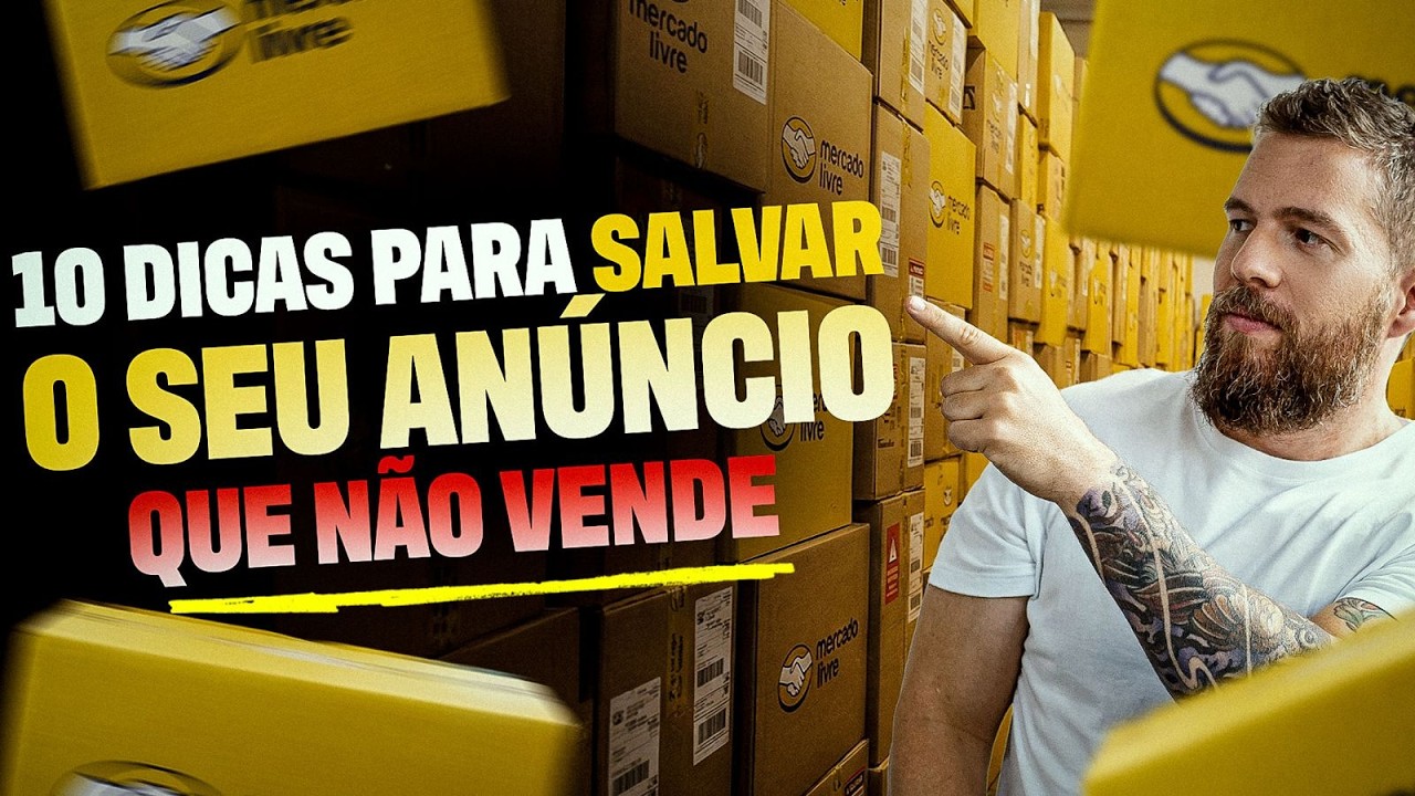 10 DICAS para RECUPERAR um Anúncio sem VENDAS e sem VISITAS