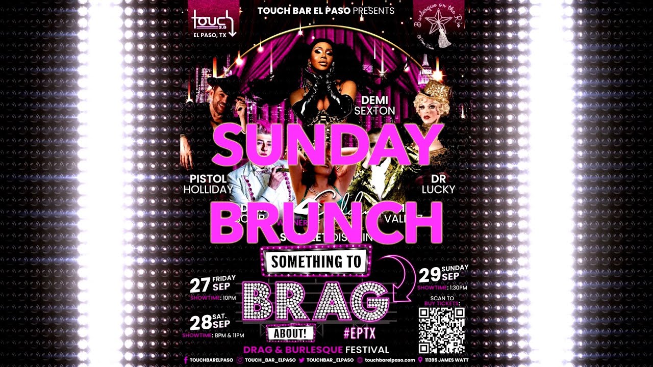 BRAG Festival -  Sunday Brunch - Burlesque On The Rio