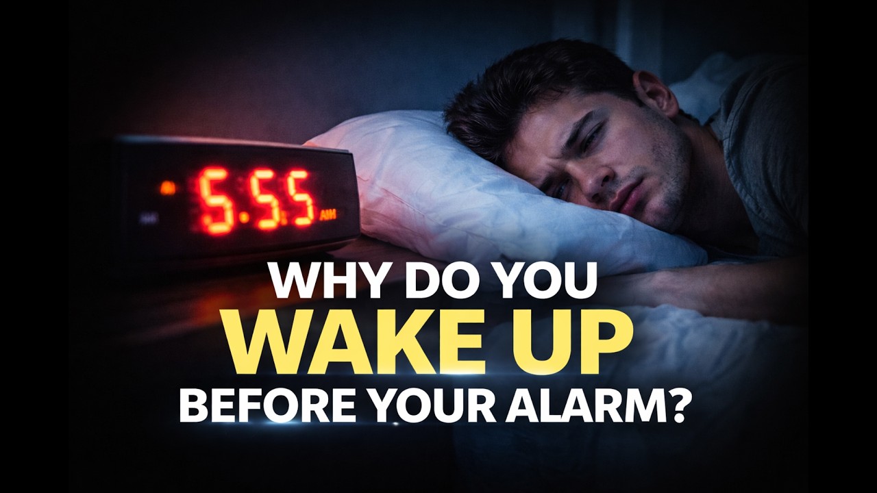 Why You Wake Up 5 Minutes Before Your Alarm