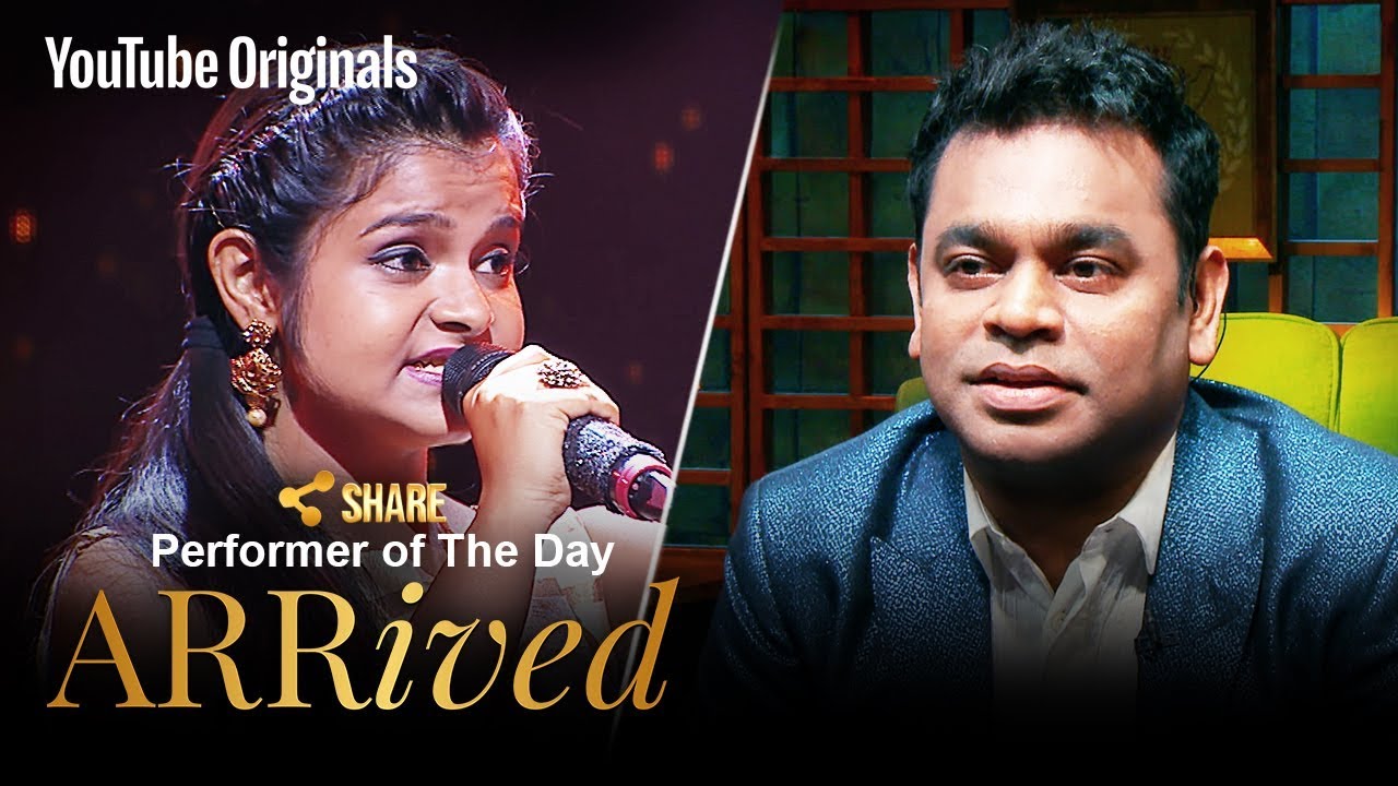 A. R. Rahman | Antara Nandy | Performer Of The Day | #ARRivedSeries