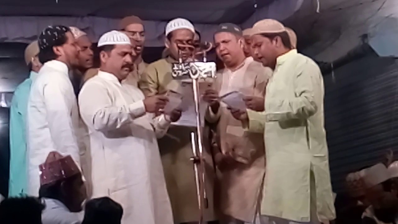 چل مدینہ چل مدینہ! Anjuman faizeaam pura rani 13 Feb 2017 in MUBARAKPUR k