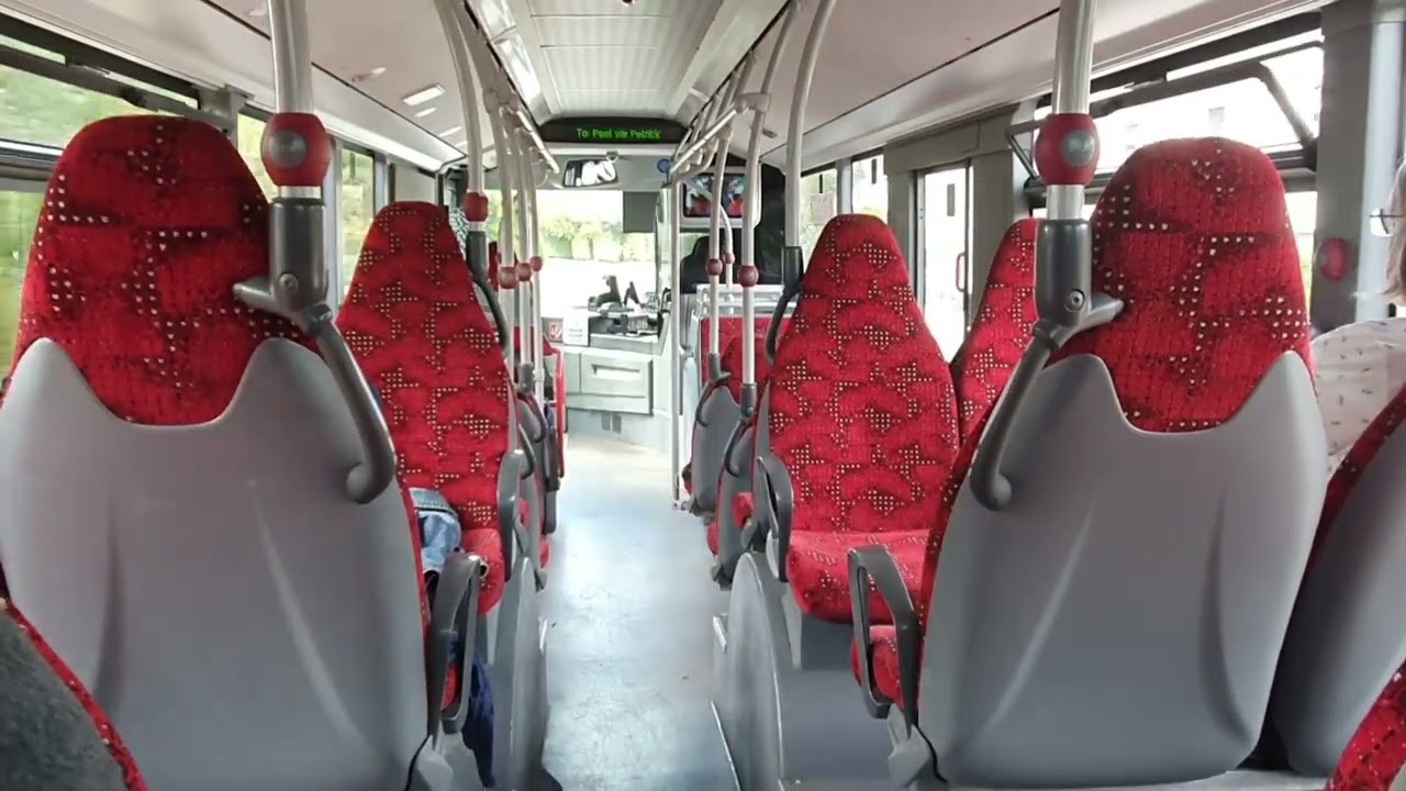 Route 4B: Bus Vannin: 102 (MMN-102L) Mercedes-Benz O295K Citaro integral