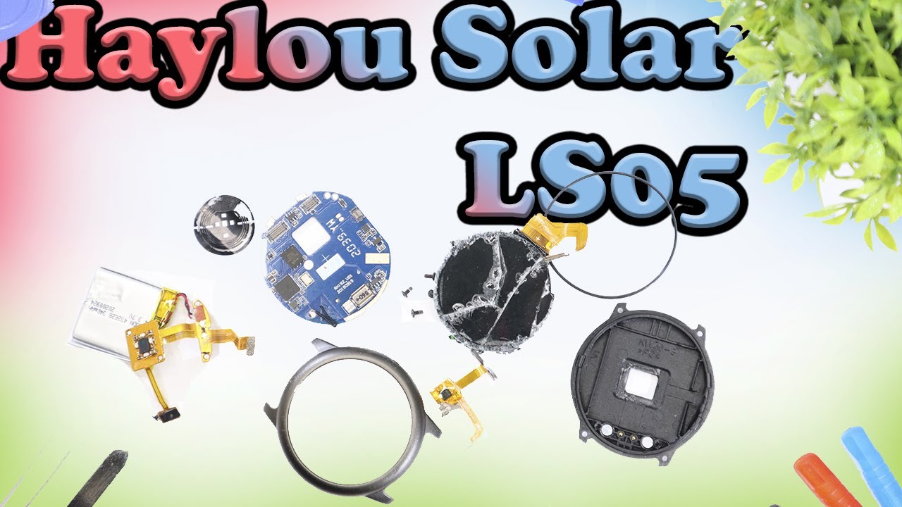 🔥🔥 Haylou Solar sl05 Smart watch. We open, disassemble