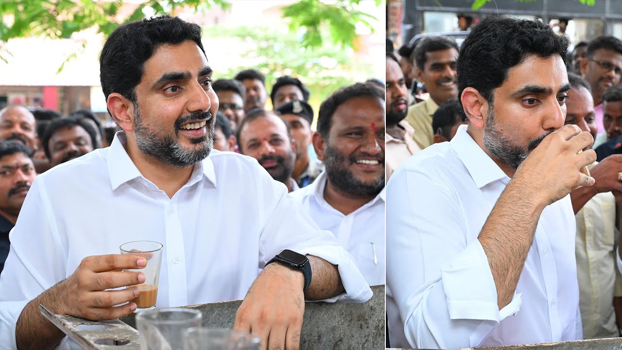 Minister Nara Lokesh Simplicity | Nara Lokesh Latest Video | AP News | QubeTV News