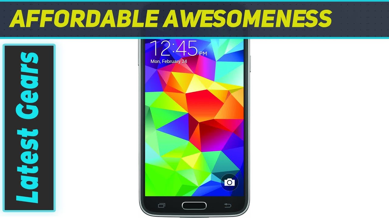 Samsung Galaxy S5 16GB Black Unlocked (SM-G900A) AT&T - Best Smartphone for Budget Users!