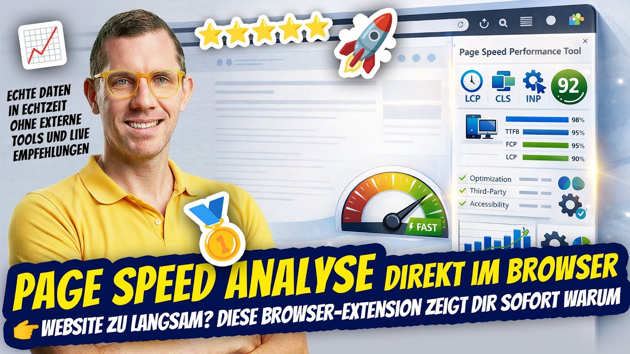 Page Speed Analyse direkt im Browser 🚀  Performance Tool 👨‍💻 Ladezeit Optimierung einfach & schnell