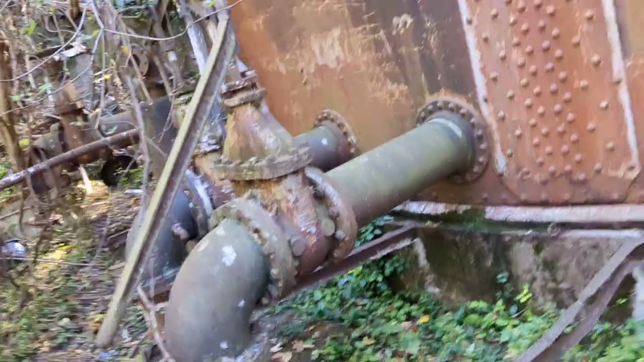 exploring abandoned rail line  Hinton west Virginia with some cool finds