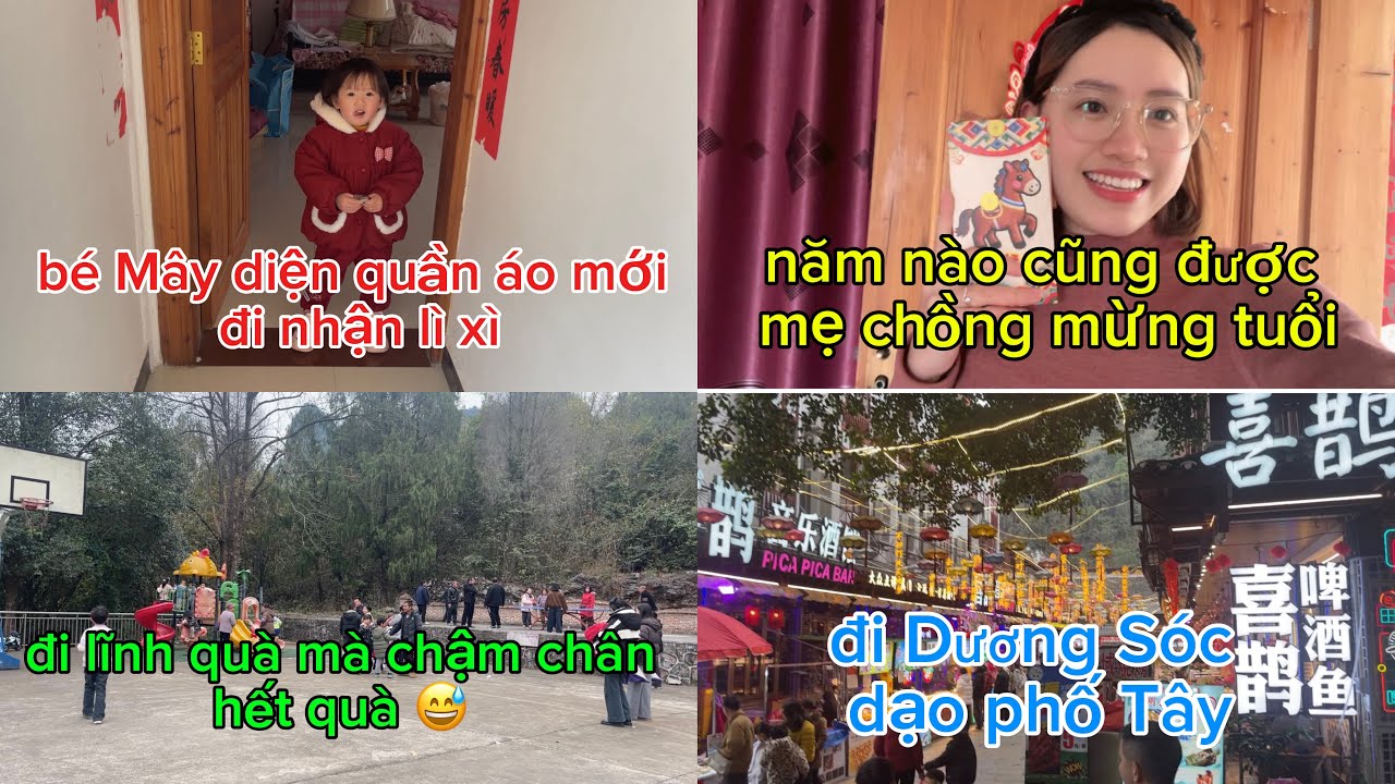 #292 Mùng 1 Tết ở nông thôn TQ, không đi chúc tết, chỉ đánh bài và đi du lịch #cuocsongtrungquoc 