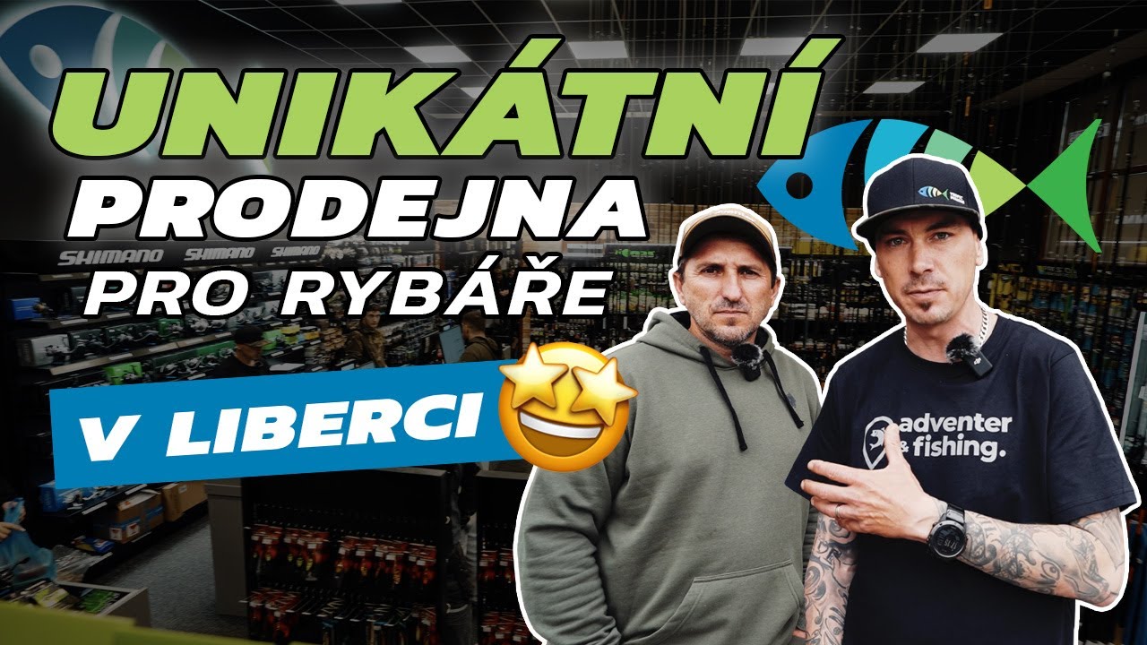 Nová rybářská prodejna v Liberci 🎣